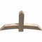 Ekena Millwork Bellingham Smooth Timber Gable Bracket, Douglas Fir, 48"W x 28"H x 3 1/2"D x 5 1/2"F, 14/12 Pitch GBW048X28X0406BEL00SDF - alternate 3